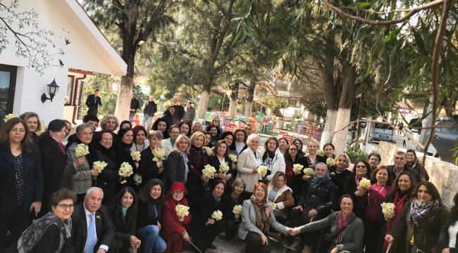 Karaburun'a "kadın" çıkarması