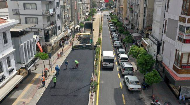 Aydın Büyükşehir sıcak asfalta devam ediyor