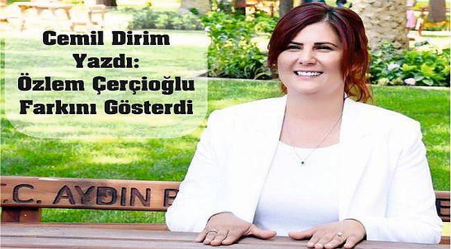 Özlem Çerçioğlu farkını gösterdi