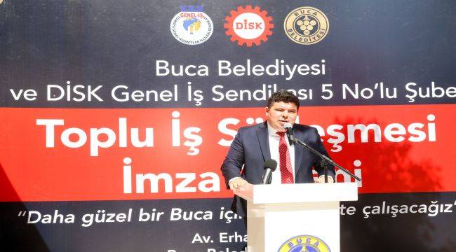 Buca, ilk görüşmede Toplu İş Sözleşmesi'ni imzaladı