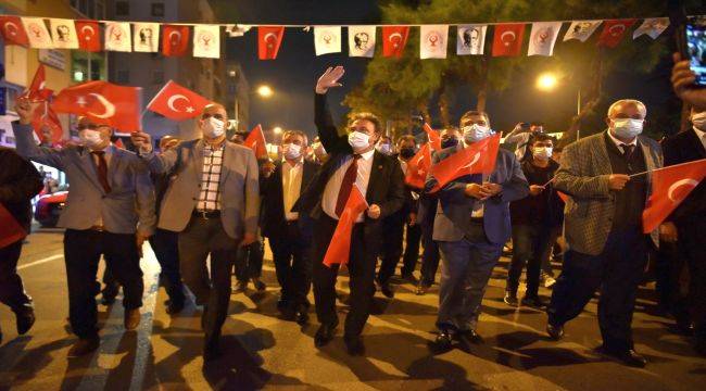 Bornova'da Cumhuriyet Bayramı coşkusu