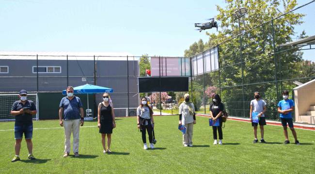 Karşıyaka'da drone eğitimi tamamlandı