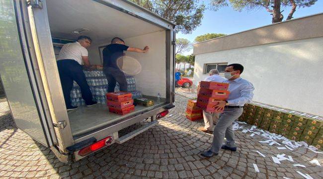 Bergama Belediyesi'nden Muğla'ya Yardım