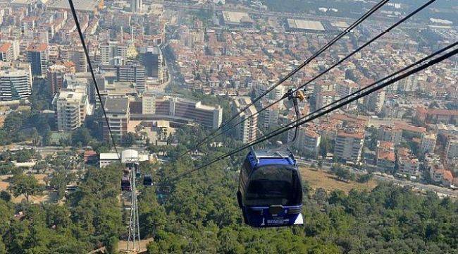 Yangına önlem; Teleferik bir hafta süreyle kapatıldı