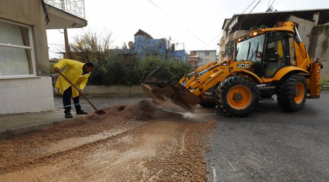 Gaziemir'de yağmur teyakkuzu