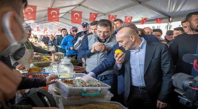 Başkan Soyer Alaçatı Ot Festivali'ne Katıldı