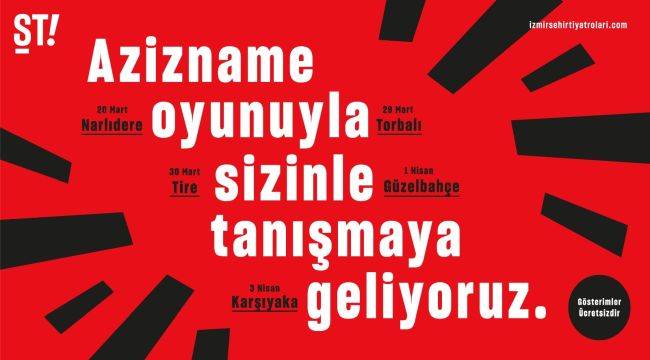 İzBBŞT İlk Turnesini "Azizname" İle Yapıyor