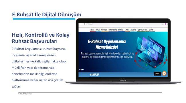 Çiğli Belediyesi'nde E-Ruhsat dönemi başladı