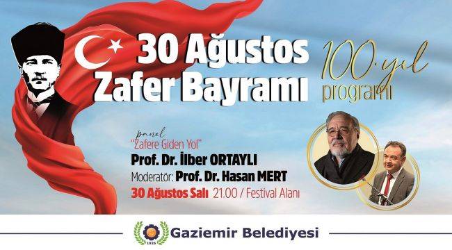 İlber Ortaylı, Gaziemir'de büyük zaferi anlatacak