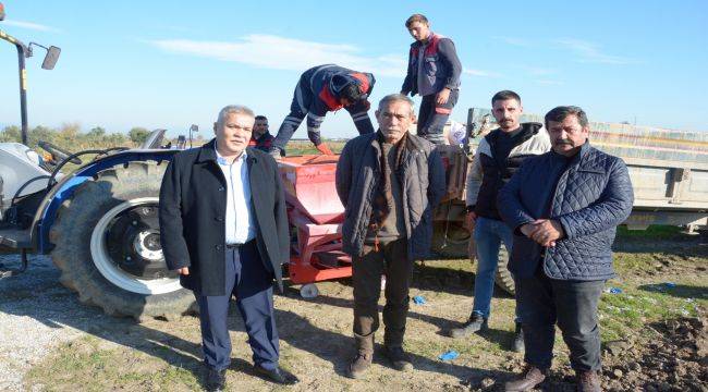 Atalık tohum karakılçık, toprakla buluştu