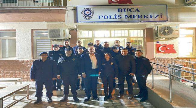 Buca Kaymakamı Tuncer "Yeni yılda Yalnız Bırakmadı"