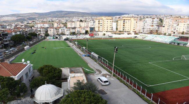 Bornova Şehir Stadı'na yeni antrenman sahası 