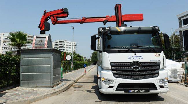 Daha temiz Karşıyaka için çöpler yer altında