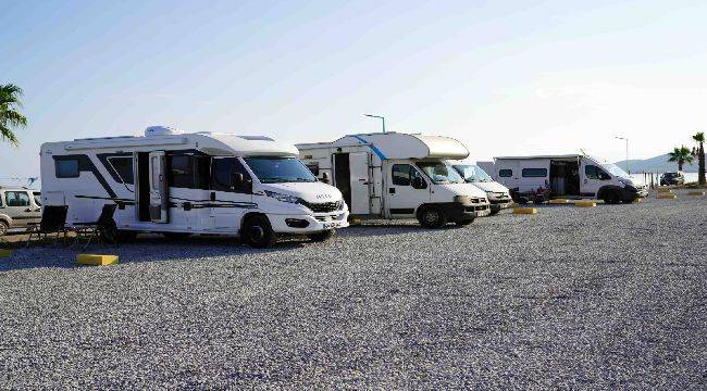  Seferihisar'da Karavan Park Hizmete Açıldı